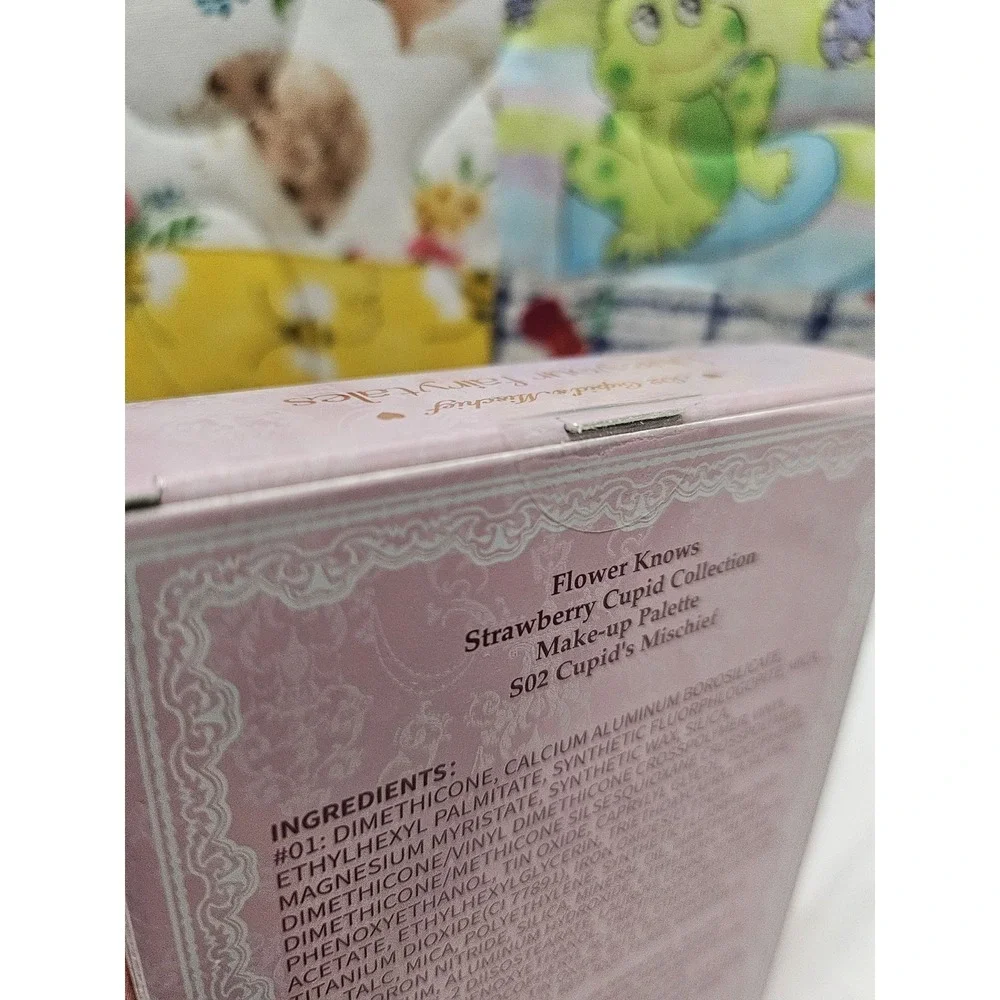 Flower Knows Strawberry Cupid Makeup Palette Cupids Mischief Brand New Sealed